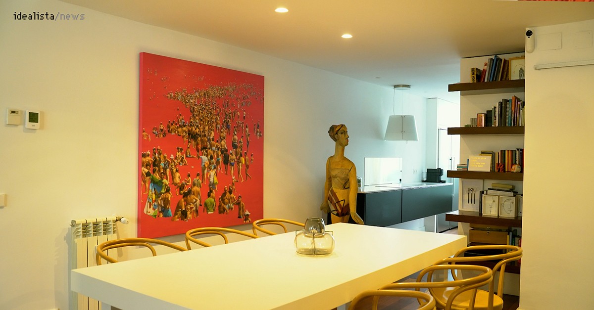  Salón de la casa de Paloma Gómez