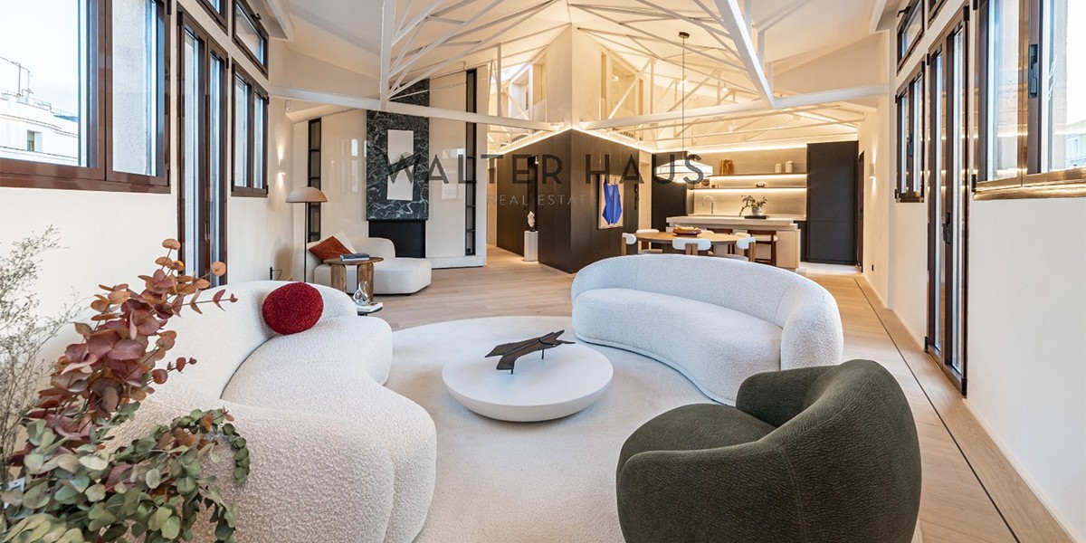 Dúplex de lujo a la venta en Madrid