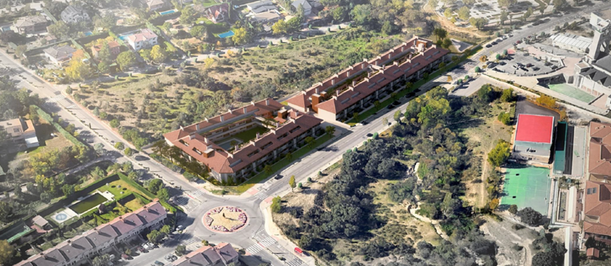 Promoción financiada por Santander y el ICO en Las Rozas