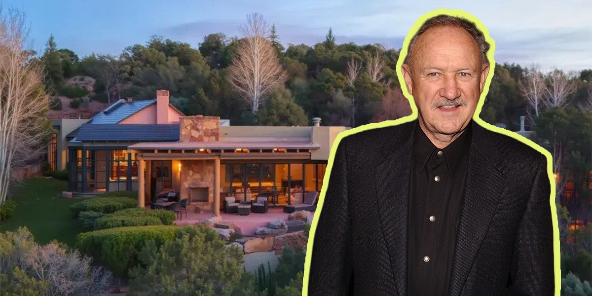 La casa donde falleció Gene Hackman y su mujer (Santa Fe, Nuevo México) 
