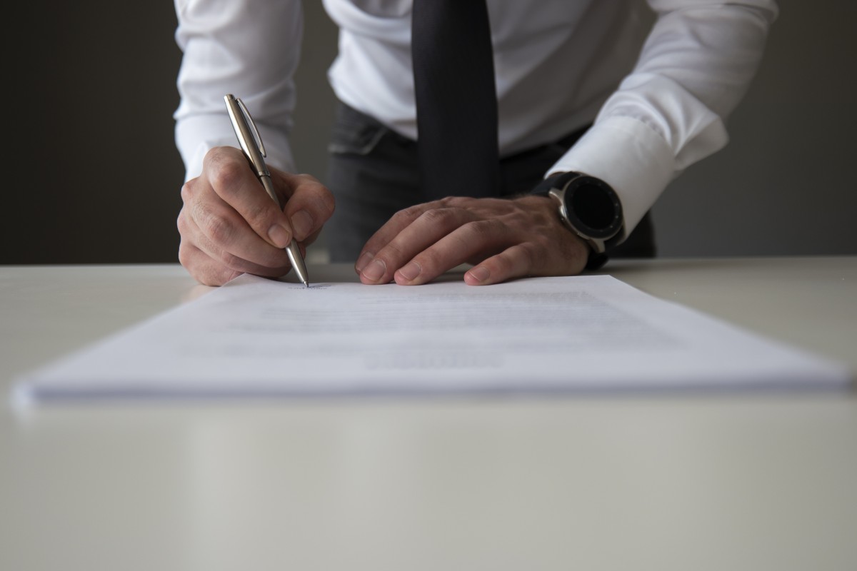 Firma de documentación