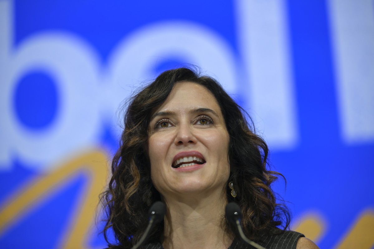 Isabel Díaz Ayuso, presidenta de la Comunidad de Madrid 