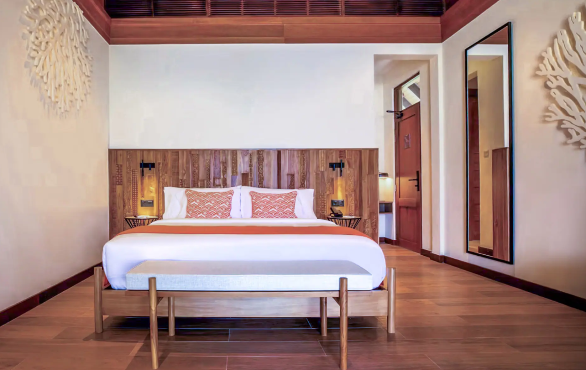 Habitación del hotel de Meliá en Maldivas