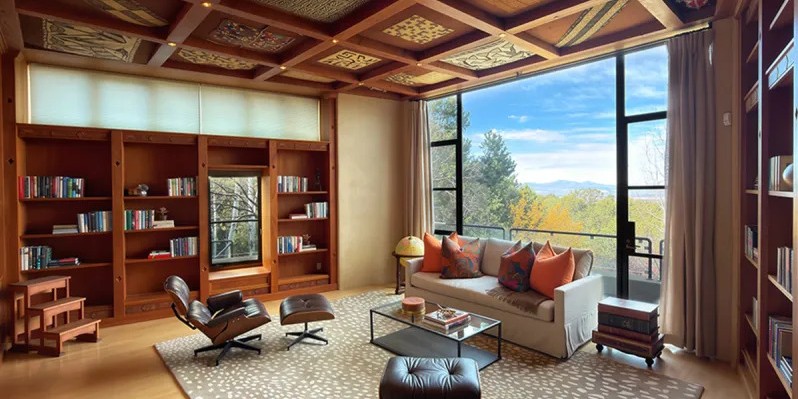 La casa donde falleció Gene Hackman y su mujer (Santa Fe, Nuevo México) 