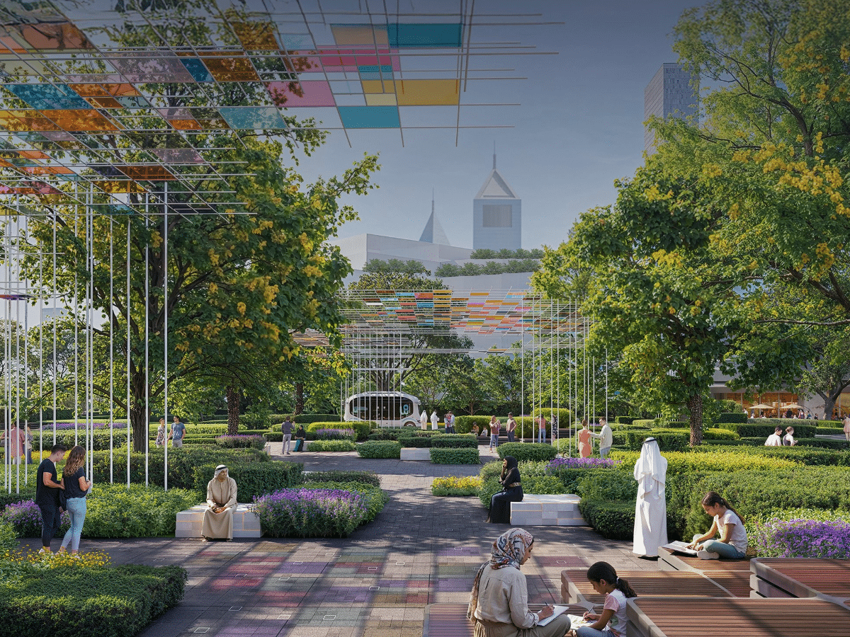 Zonas verdes del proyecto