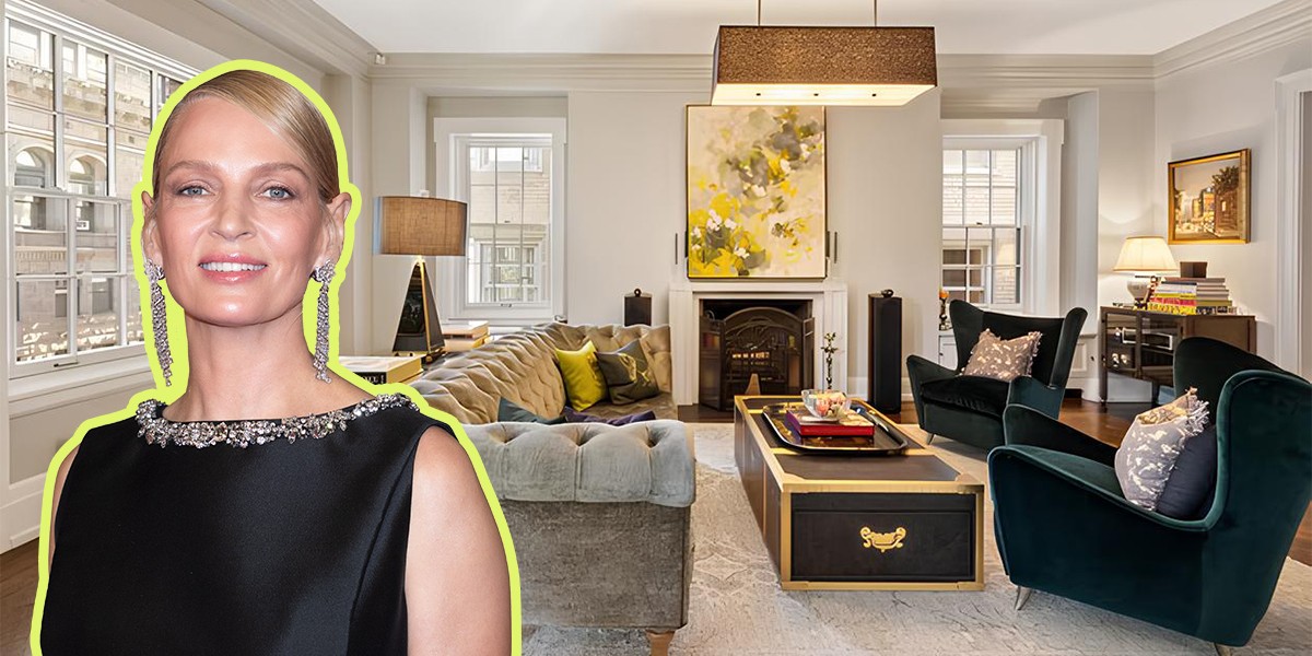 El antiguo dúplex de Uma Thurman en Nueva York