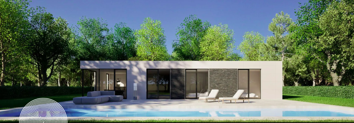 Casa moderna de hormigón