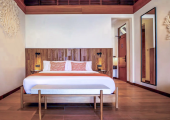 Habitación del hotel de Meliá en Maldivas