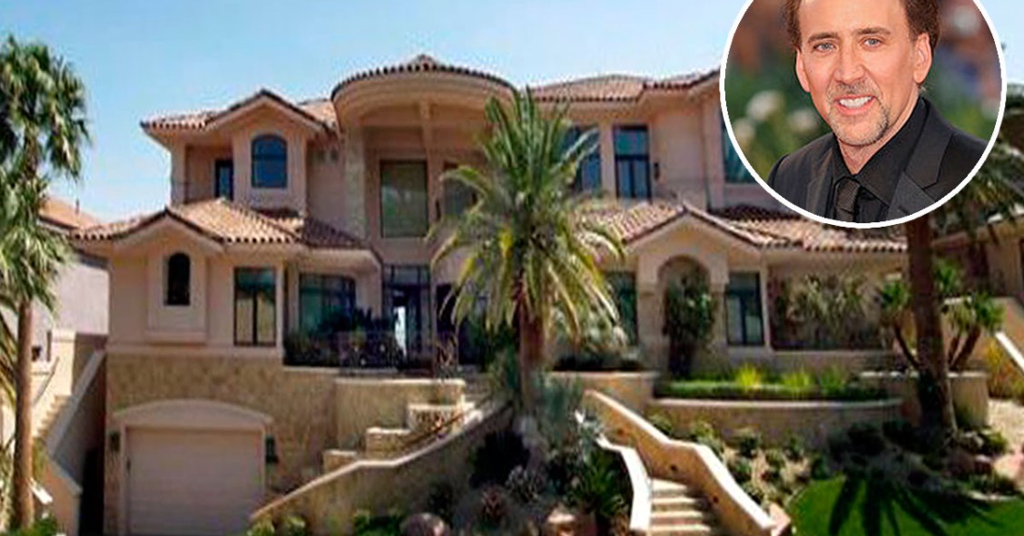 Nicolas cage pierde 9,5 millones al vender su mansión en rhode island (fotos)