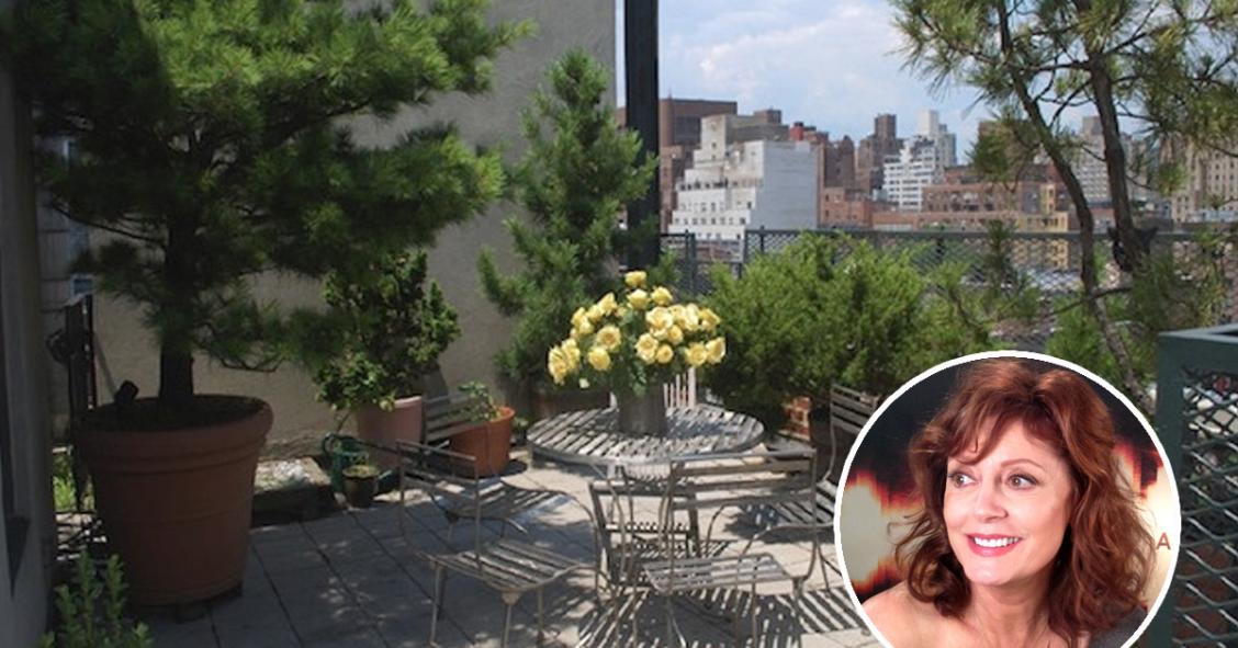 Casas de famosos: Susan Sarandon compra un ático en Nueva York de un dormitorio por 1,75 millones de dólares