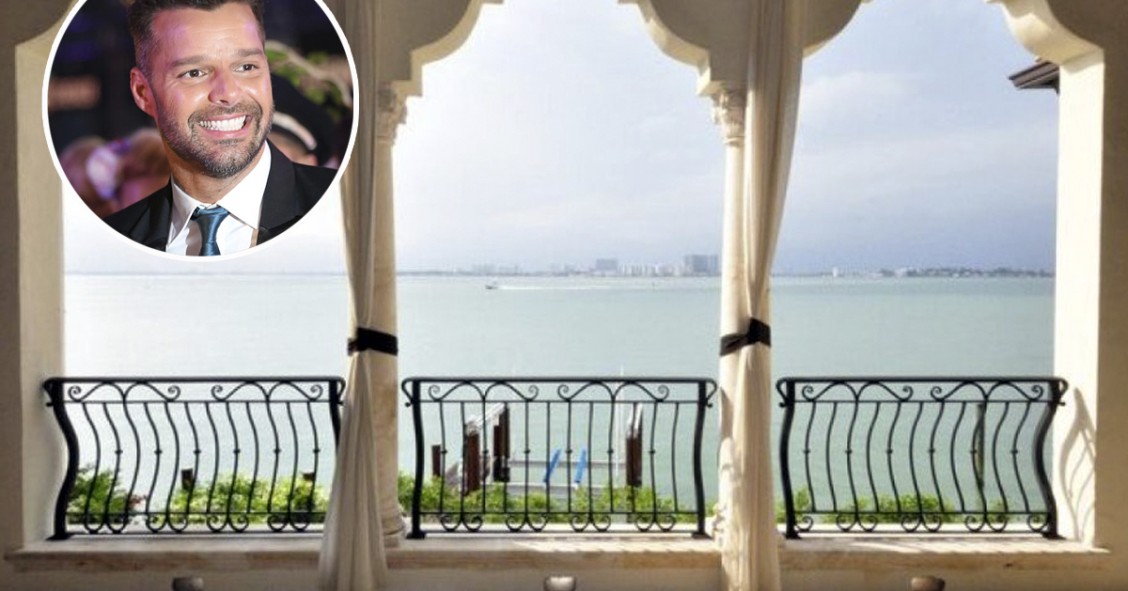 Ricky Martin vende su casa de miami por la mitad de precio