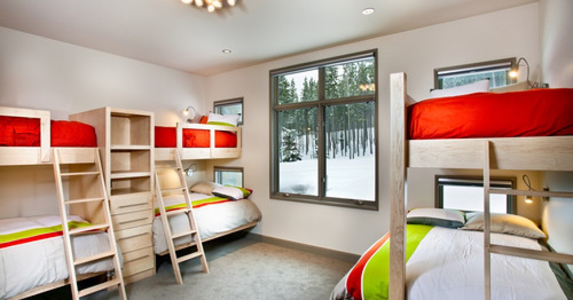 12 habitaciones infantiles decoradas con originales literas (fotos)