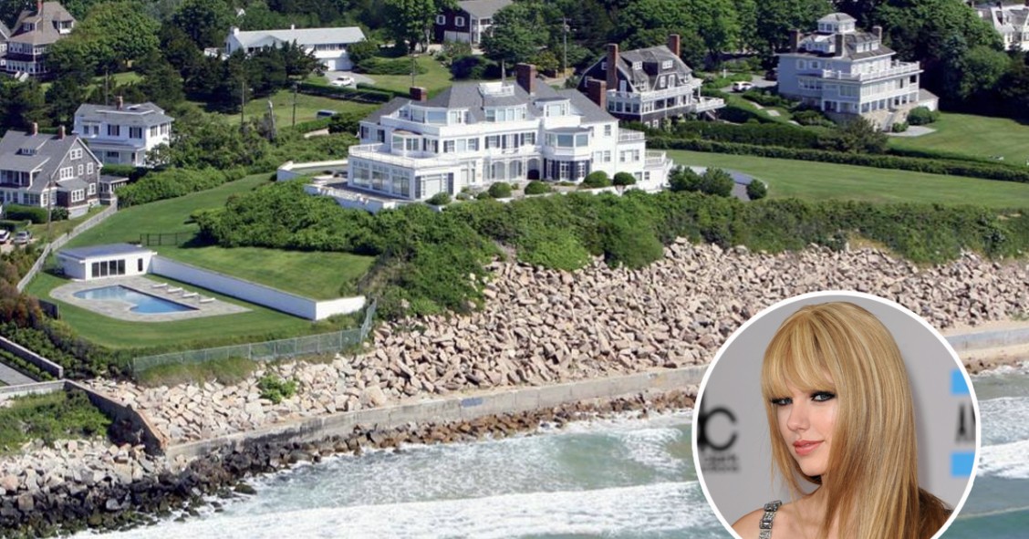 La cantante Taylor Swift compra con una rebaja del 30% una mansión en Rhode Island (EEUU)