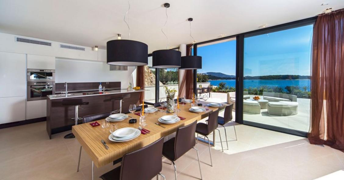 Casas de ensueño: lujo y sofisticación al borde del mar adriático en Croacia