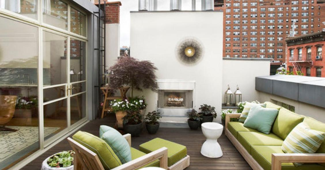 Ideas para decorar balcones y terrazas (fotos)
