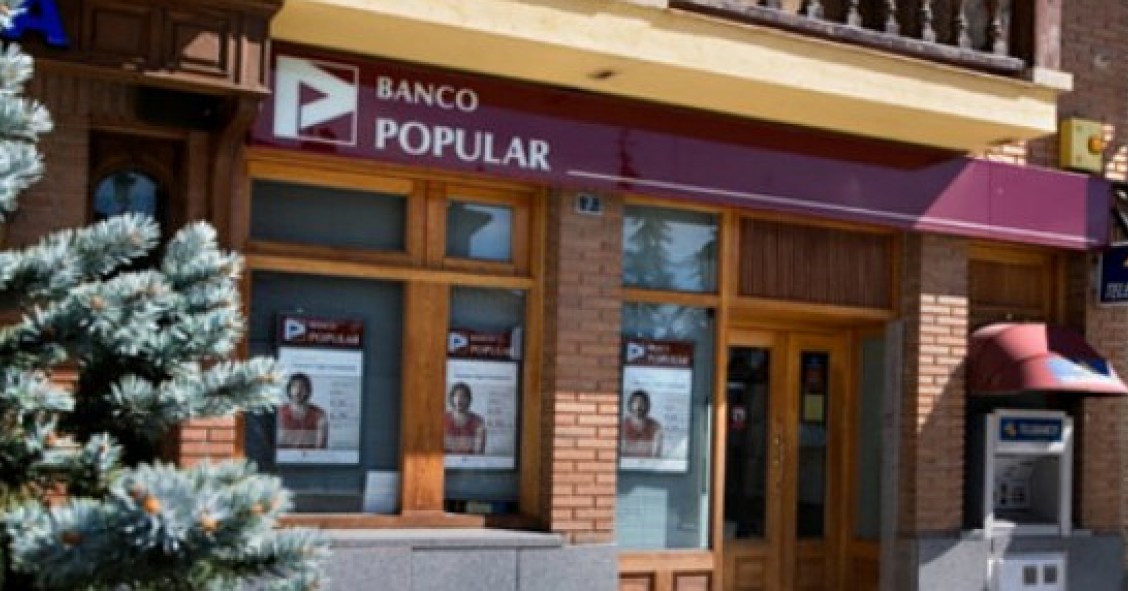 Banco popular vende la gestión de su inmobiliaria a dos fondos por 815 millones