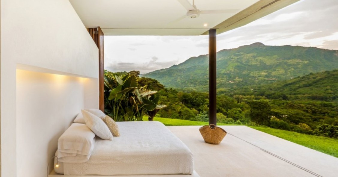 Casas de ensueño: una villa de diseño integrada en el paisaje (Colombia)