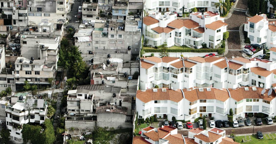 ‘barrio rico, barrio pobre’: estas imágenes (sin photoshop) muestran las enormes diferencias sociales en México