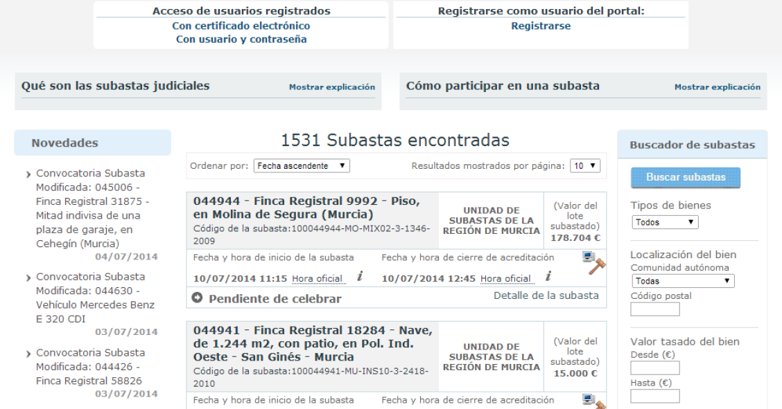 Por qué la subasta pública de pisos a través de Internet podría ser la mejor salida para las familias embargadas