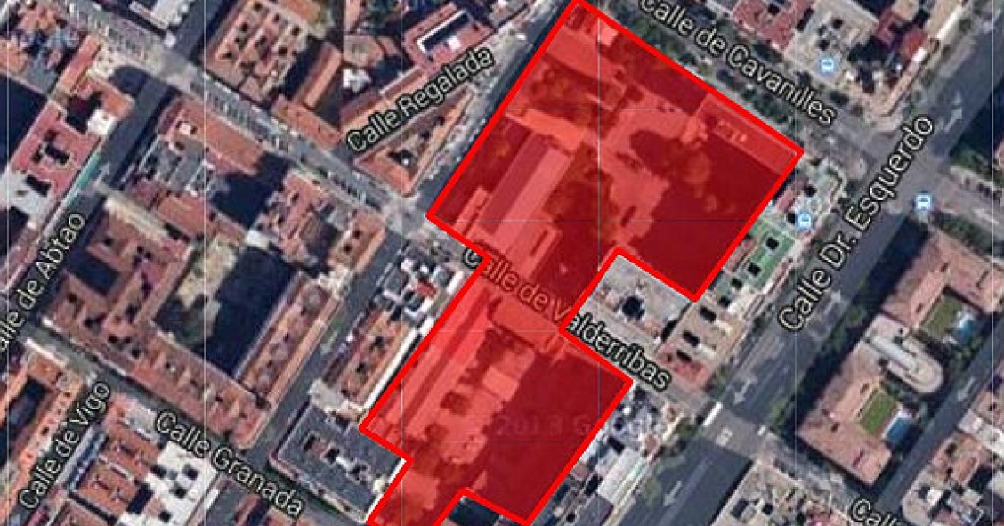 plano de las cocherasde metro madrid en pacífico