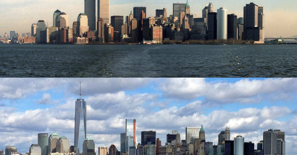 13 aniversario del 11-S: así ha cambiado el 'skyline' de Nueva York desde los atentados terroristas (fotos)