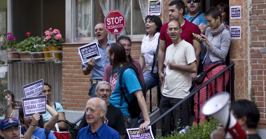 Paralizado el primer desahucio de una vivienda tras la reforma de la Ley antidesahucios