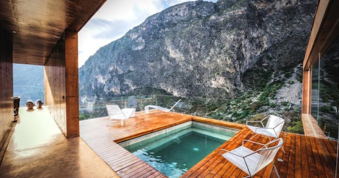 Casas de ensueño: un escondite moderno en medio de las montañas de México
