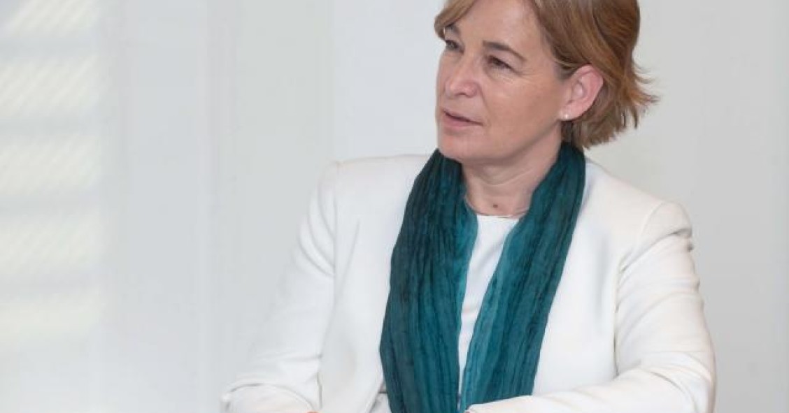 la presidenta de Sareb, Belén Romana