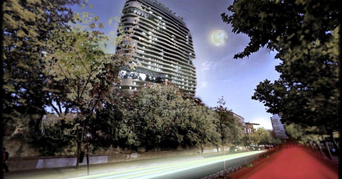 residencial metropolitan en las antiguas cocheras de metro