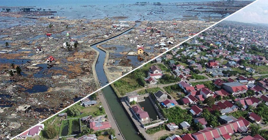 Así luce la ‘zona cero’ del tsunami de Indonesia 10 años después (fotos)