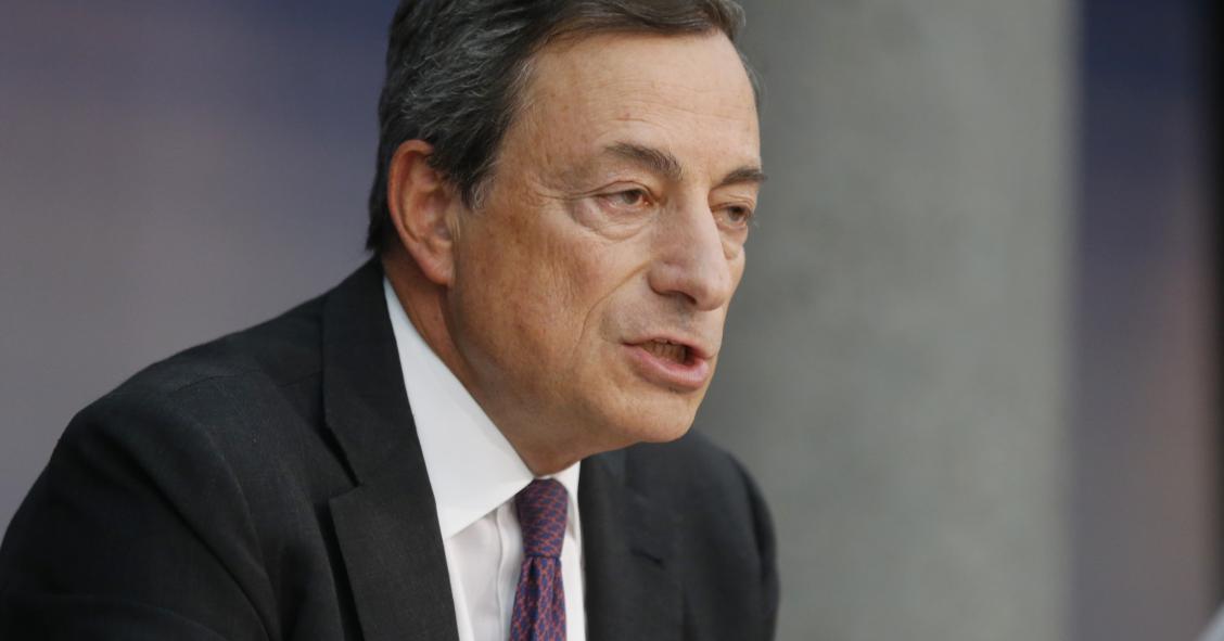 Mario Draghi, presidente del Banco Central Europeo