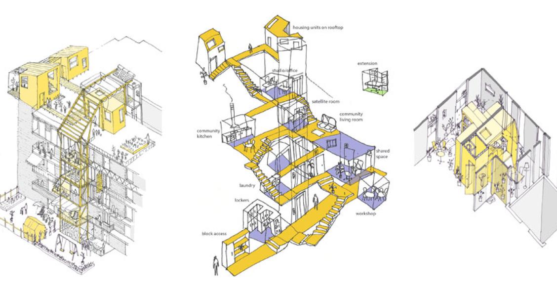 Tras el ‘coworking’ llega el 'cohousing': conoce la propuesta de vivienda solidaria nacida en un barrio con un 40% de paro