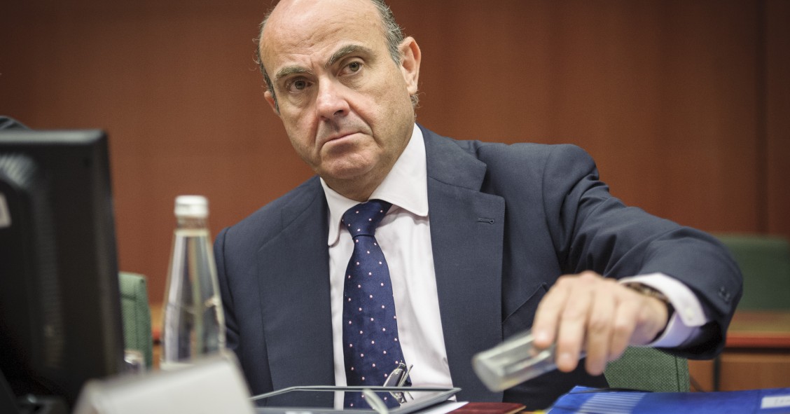 Luis de Guindos, ministro de Economía