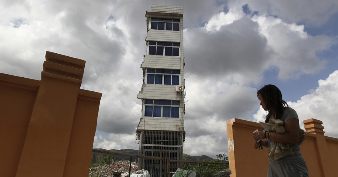 Las ‘casas clavo’ o 19 increíbles ejemplos de cómo resistir a la locura inmobiliaria en China