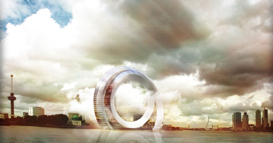 Vivir en una gigantesca turbina o cómo será el edificio de viviendas sostenible más futurista