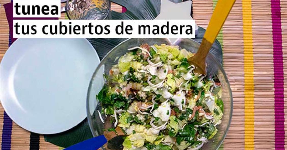 ‘Do it yourself’ 13: dale alegría a tus comidas pintando de colores los cubiertos de madera