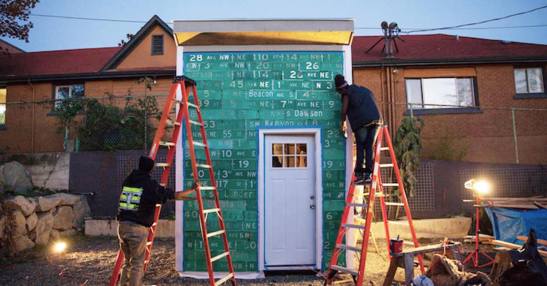 La ‘ciudad imposible’ o cómo un grupo de adolescentes ha creado un asentamiento para personas sin hogar gracias al ‘crowdfunding’