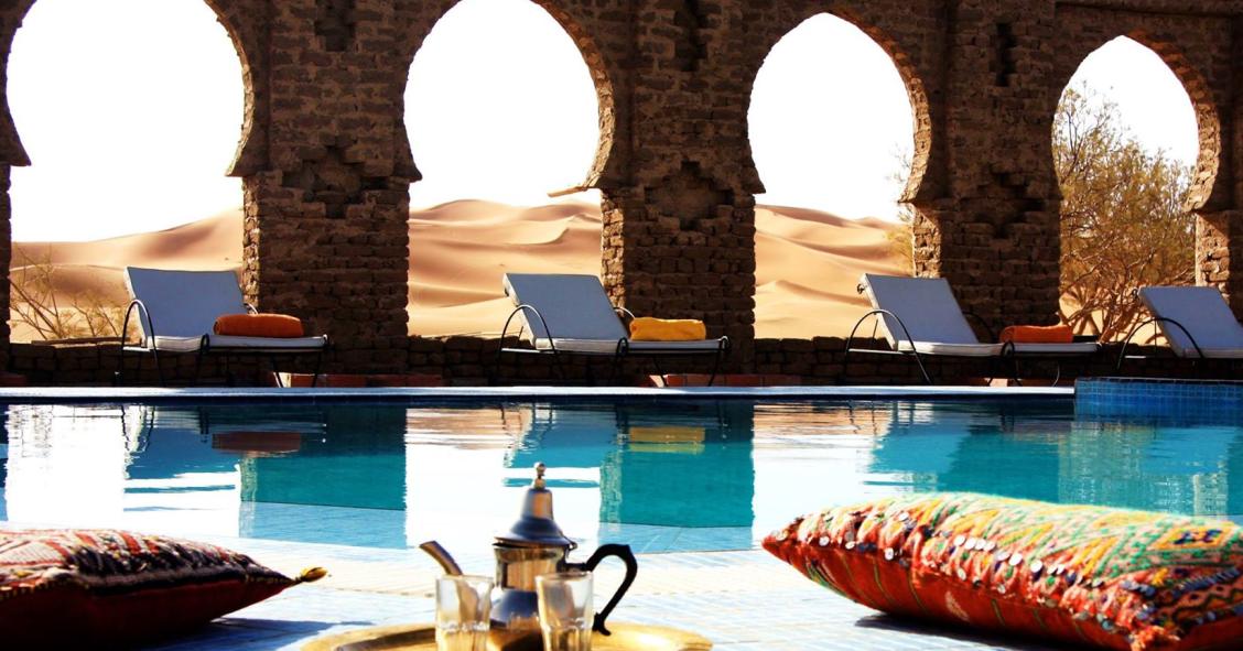 Hoteles con encanto: un refrescante oasis en el desierto del Sahara