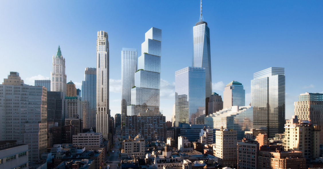 Una escalera hacia el cielo: así será la última torre del World Trade Center