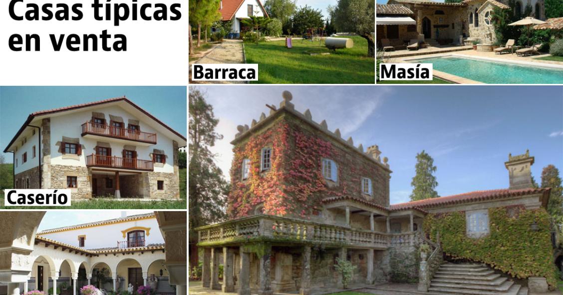 Casas típicas de España