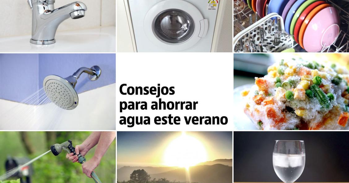 8 consejos para ahorrar agua este verano