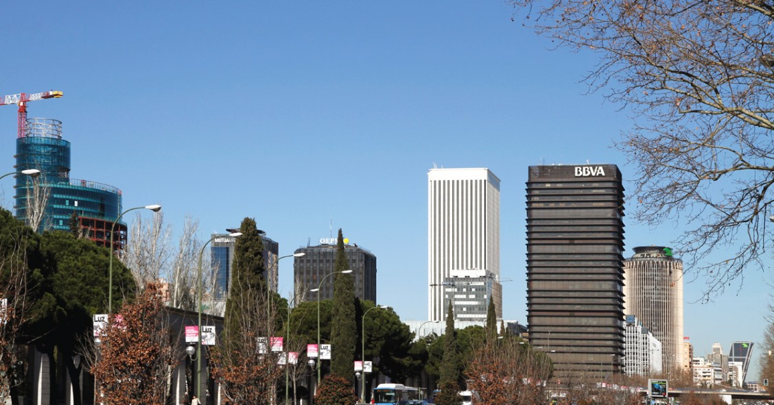 La Torre BBVA de Madrid busca ya nuevos inquilinos