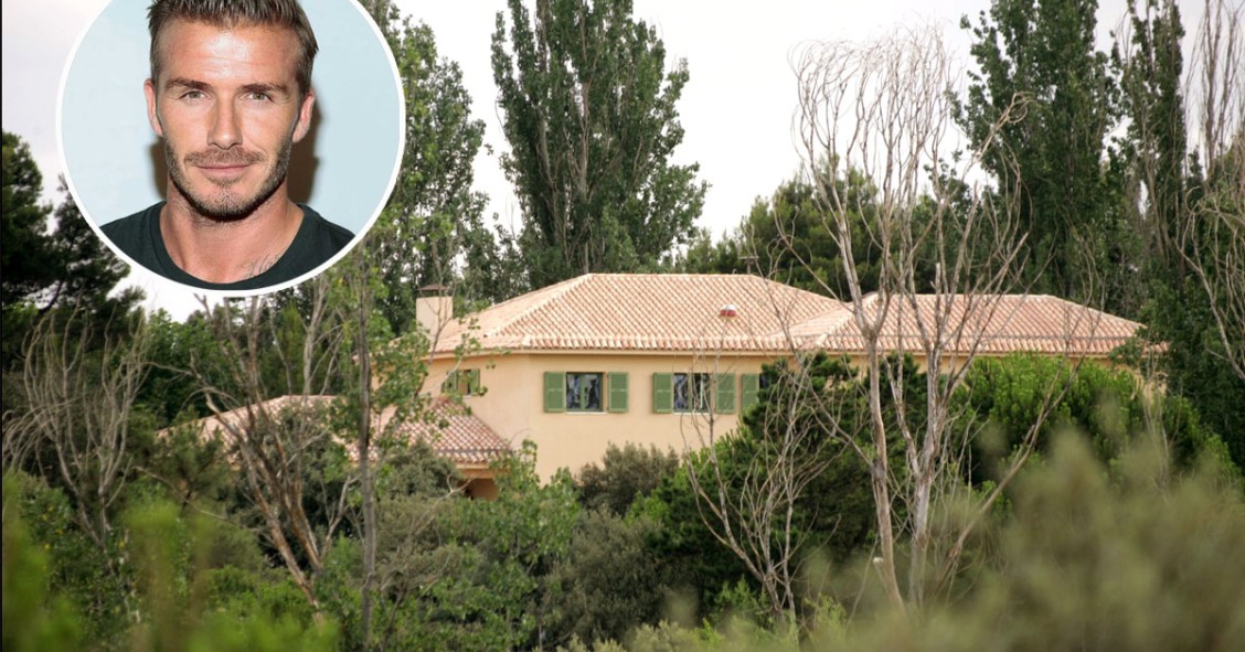 David Beckham vende la mansión en la que vivió en Madrid por 5,8 millones