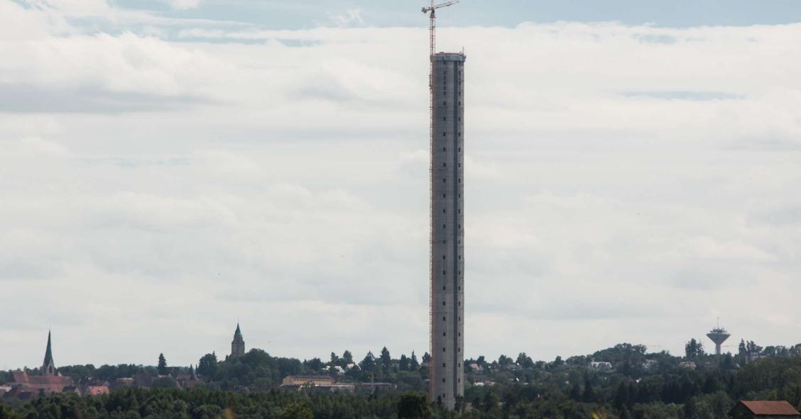 El rascacielos de 230 metros que se ha construido solo para probar ascensores