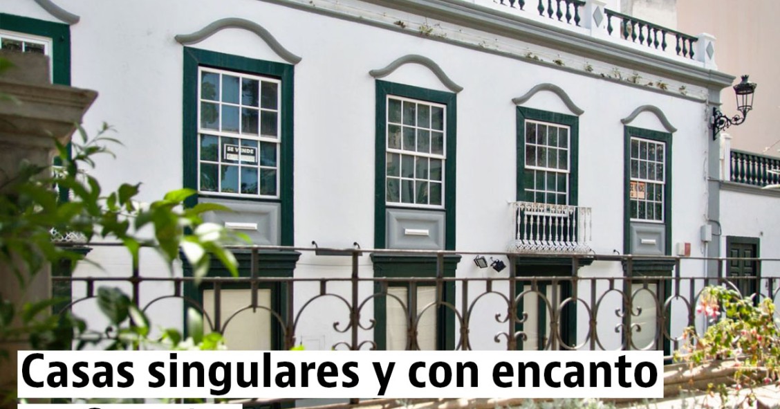 Casas bonitas y singulares en las Canarias