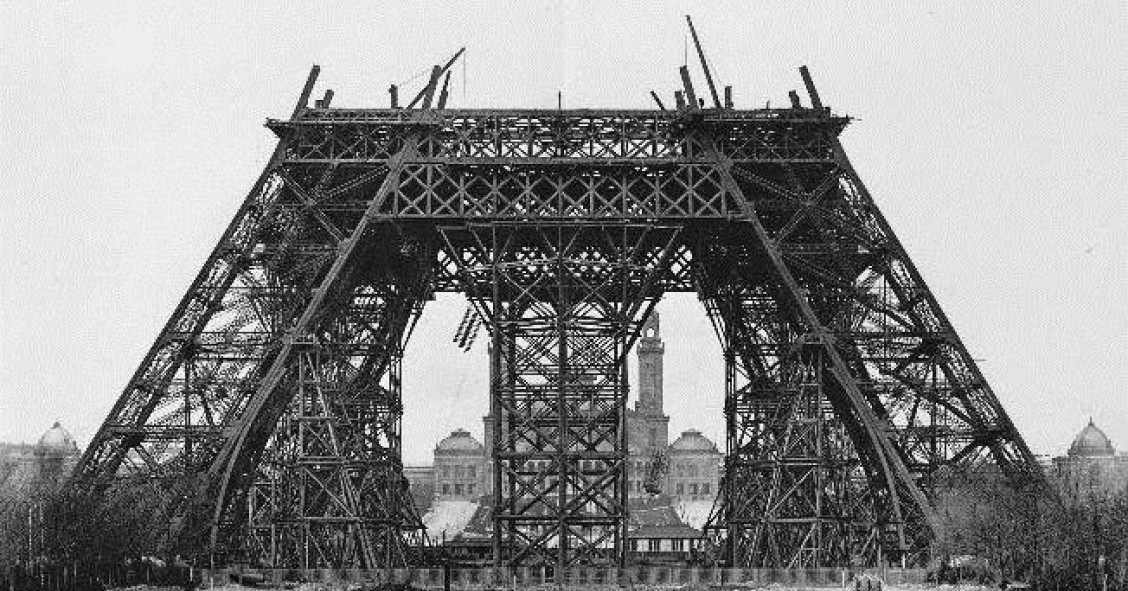En obras: así eran las construcciones más icónicas del mundo cuando estaban en los huesos 