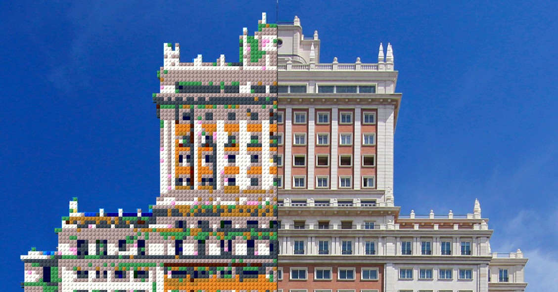 El polémico plan para desmontar el Edificio España como si fuese un Lego