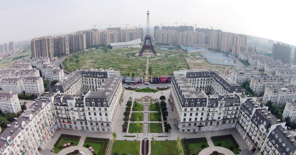 París, una ciudad fantasma en China