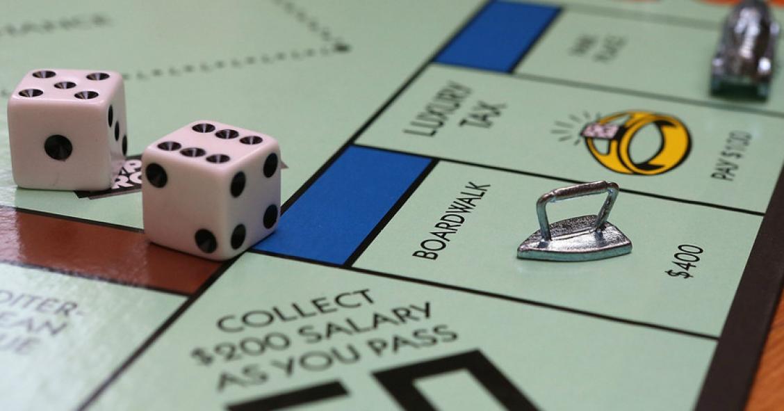 el juego de mesa Monopoly