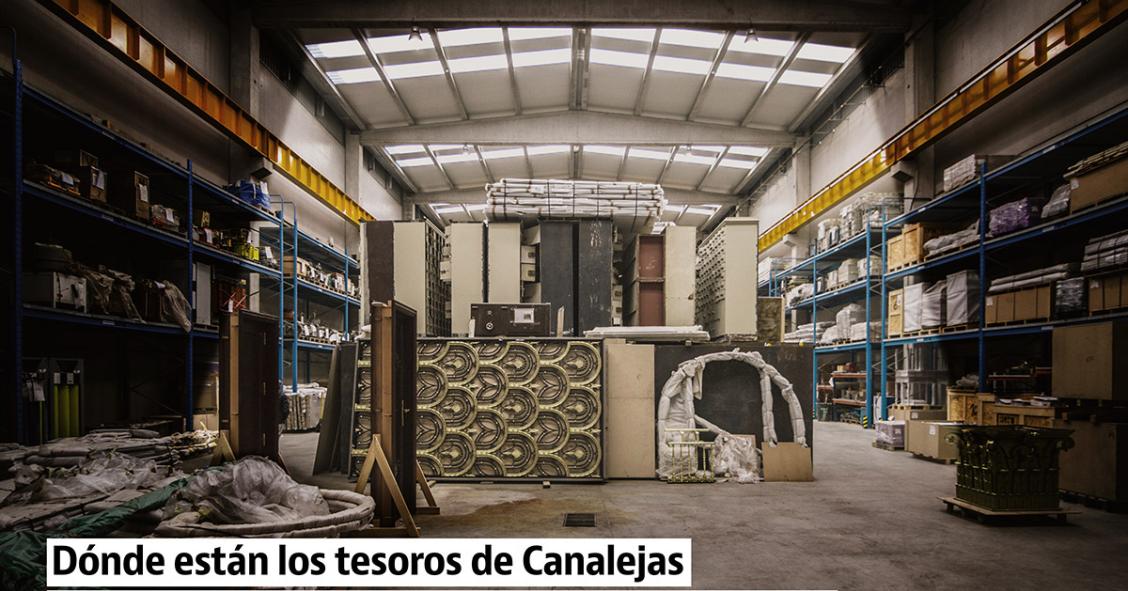 El almacén del patrimonio ‘destruido’ y los secretos más íntimos del Proyecto Canalejas de OHL